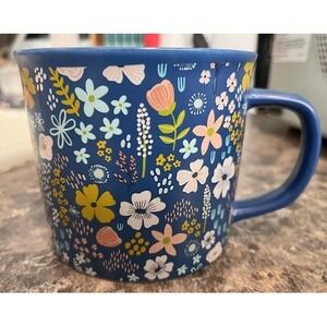 Prima Design Navy Floral Mug